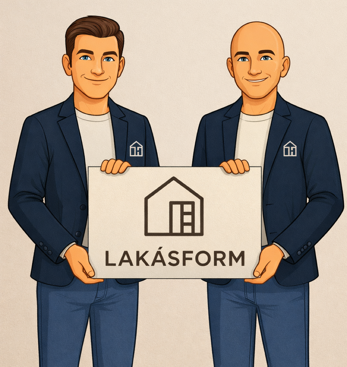 Lakásform logó